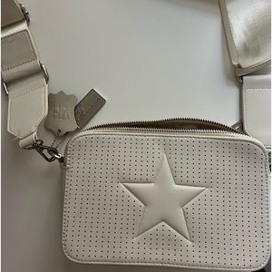 Crossbody bag, White Star Design